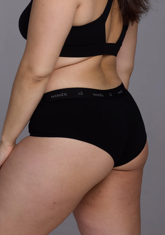 Lila Boy Shorts - Black - Image 11