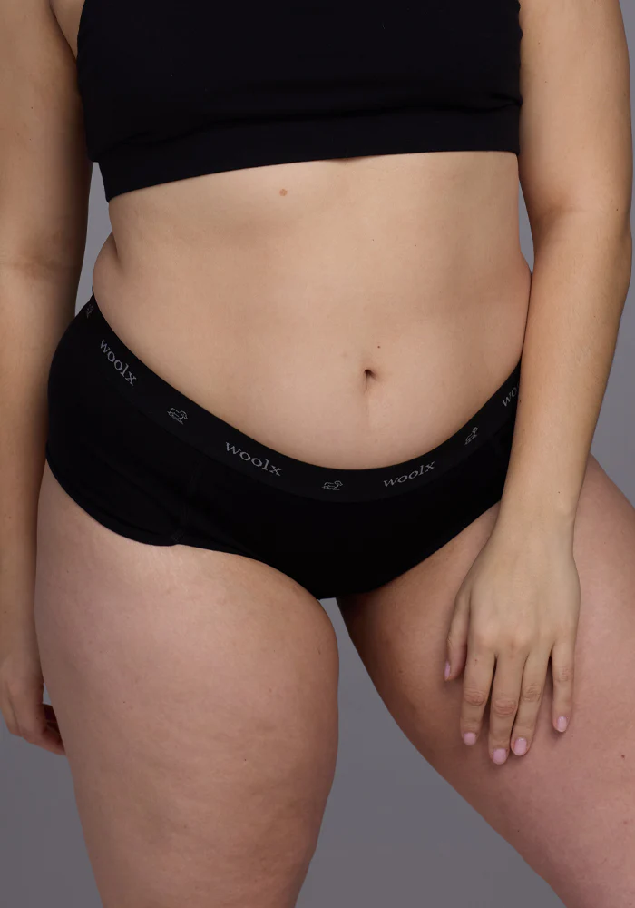 Lila Boy Shorts - Black - Image 9