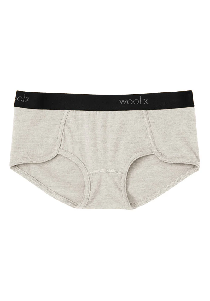 Lila Boy Shorts - Cream Heather - Image 8