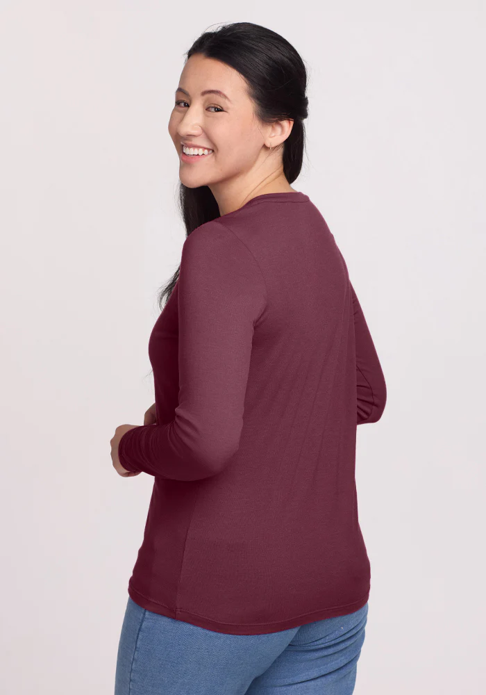 Millie Long Sleeve - Grape Harvest - Image 7
