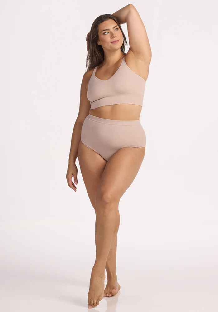 Mabel Full Coverage Underwear - Sand - Image 10