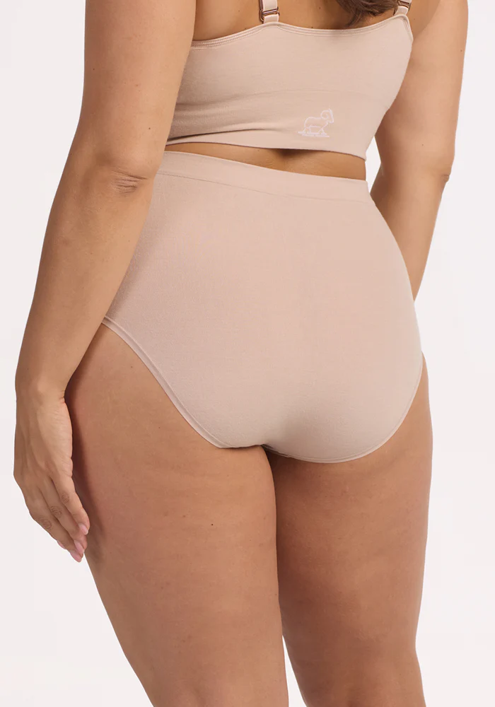 Mabel Full Coverage Underwear - Sand - Image 11