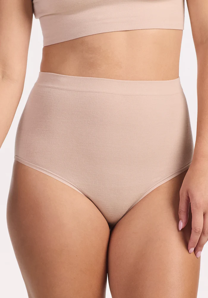 Mabel Full Coverage Underwear - Sand - Image 4