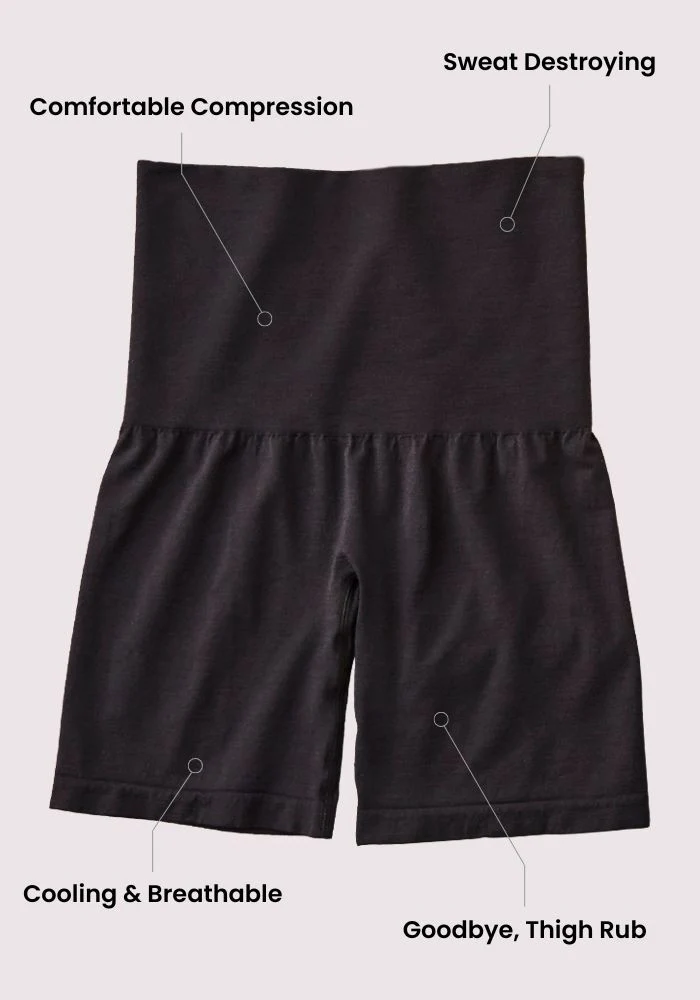 Marley Shapewear Shorts - Sand - Image 13