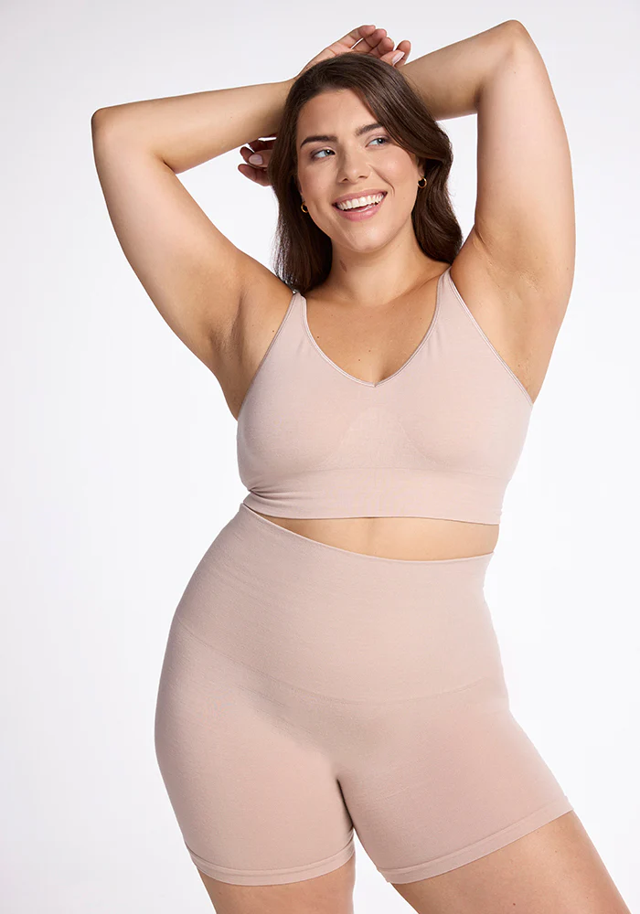 Marley Shapewear Shorts - Sand - Image 3