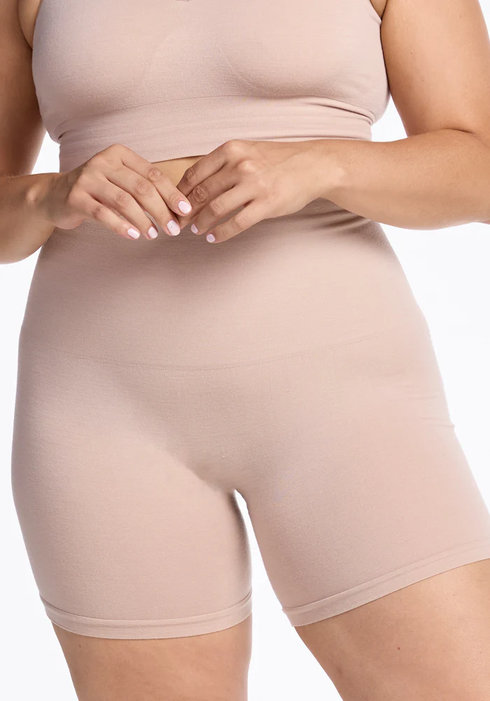 Marley Shapewear Shorts - Sand - Image 4