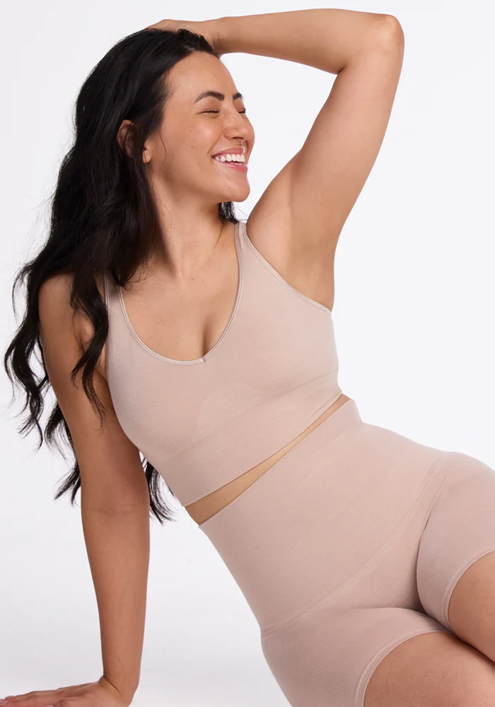 Marley Shapewear Shorts - Sand - Image 8