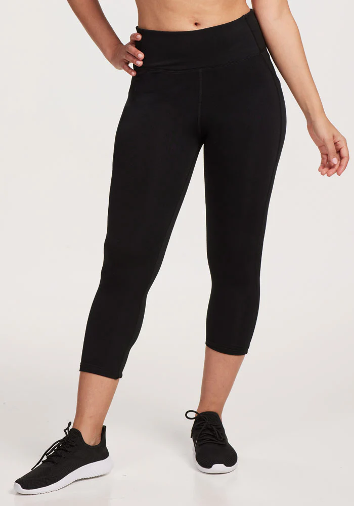 Merino Flex® McKenna Capris -Black