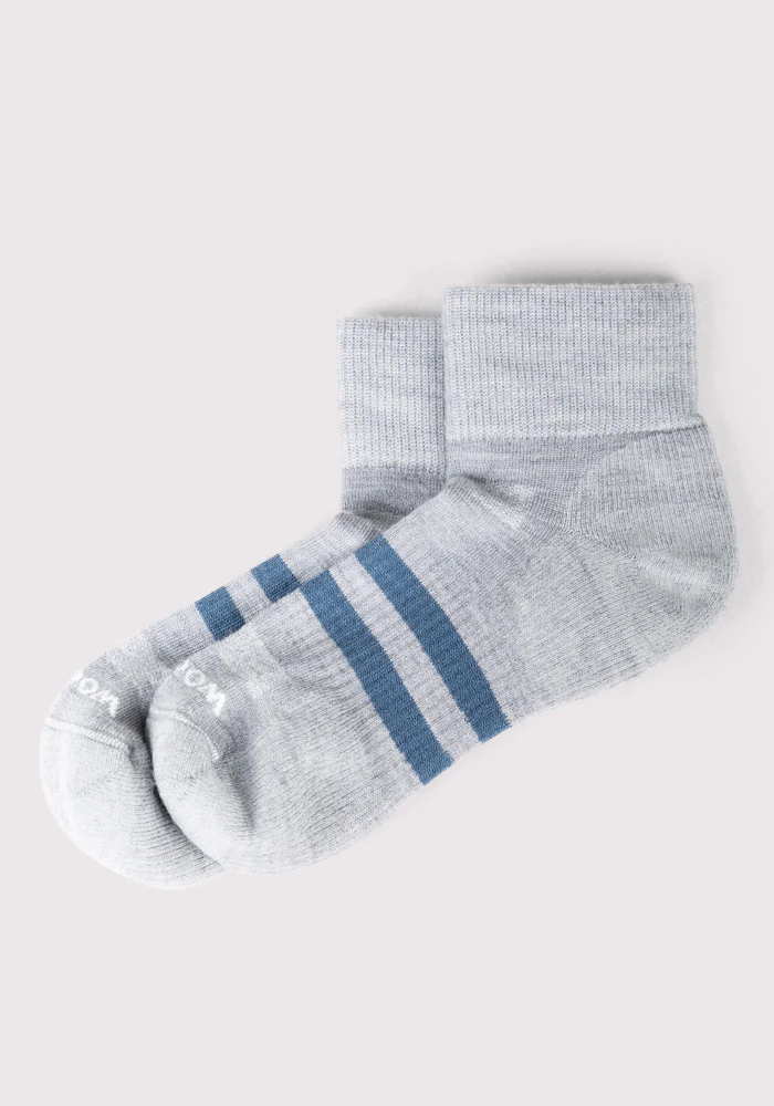 Mens Rambler Ankle Sock - Grey - Image 2
