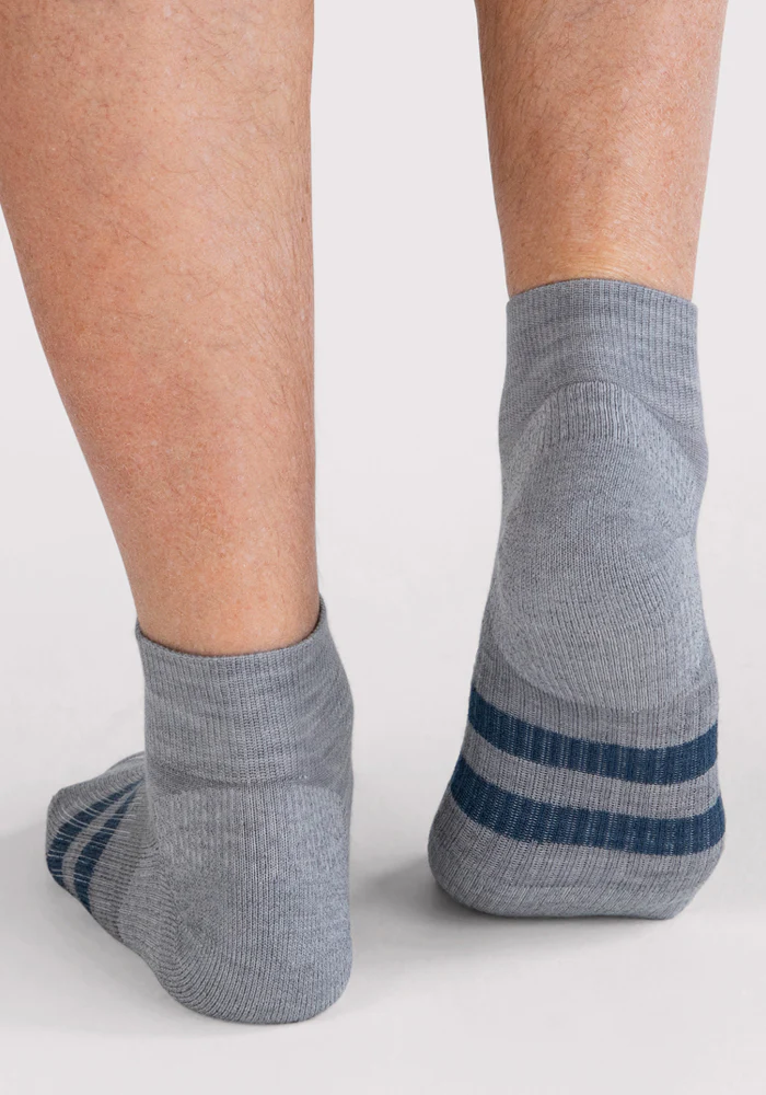 Mens Rambler Ankle Sock - Grey - Image 6