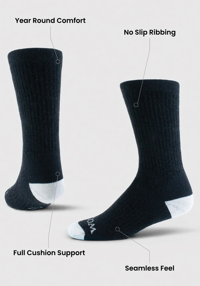 Mens Core Crew Sock - Navy - Image 2