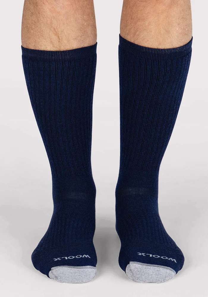 Mens Core Crew Socks - Deep Navy - Image 4