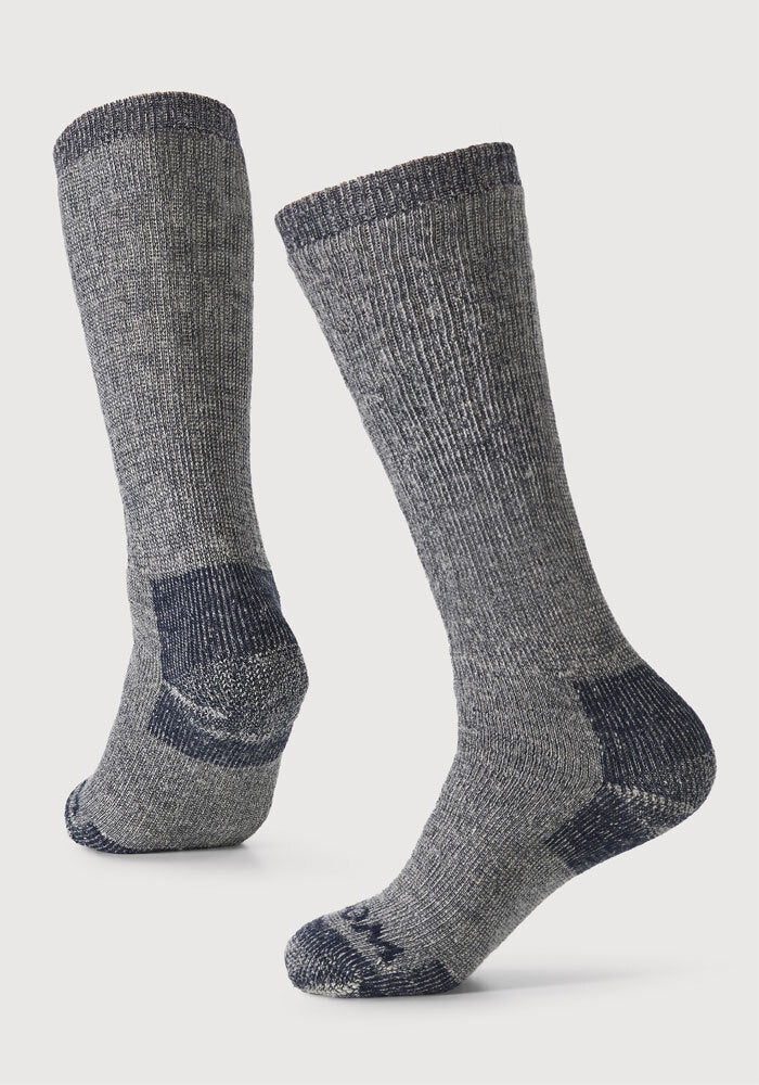 Mens Extreme Over The Calf Socks - Navy Carbon - Image 2