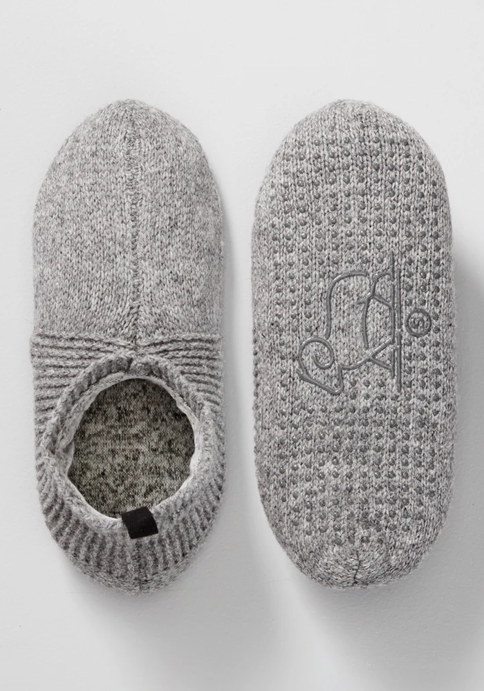 Mens Gripper Slippers - Gentle Grey - Image 10