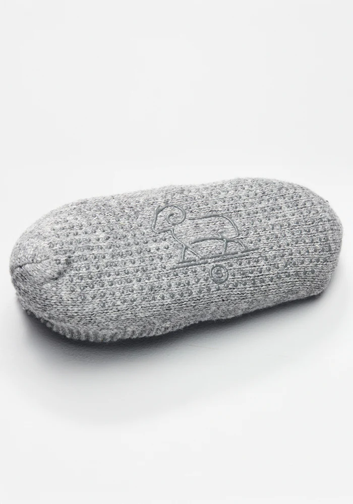 Mens Gripper Slippers - Gentle Grey - Image 7