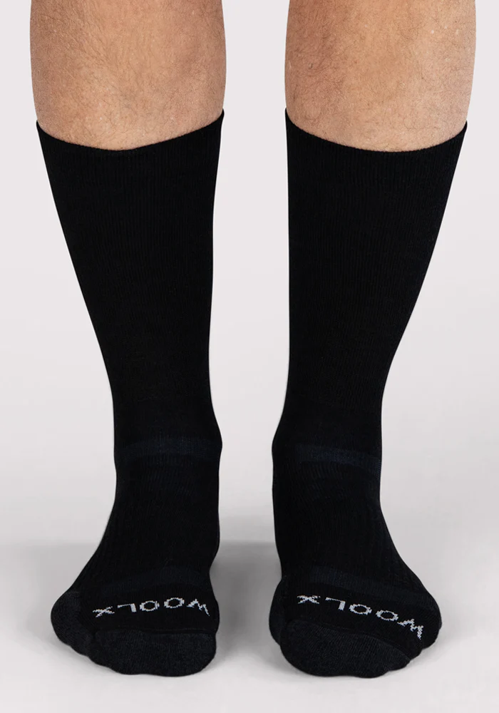 Mens Harbor Crew Sock - Black - Image 4