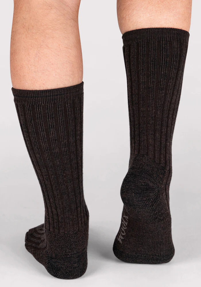 Mens Joey Crew Socks - Dark Espresso - Image 7