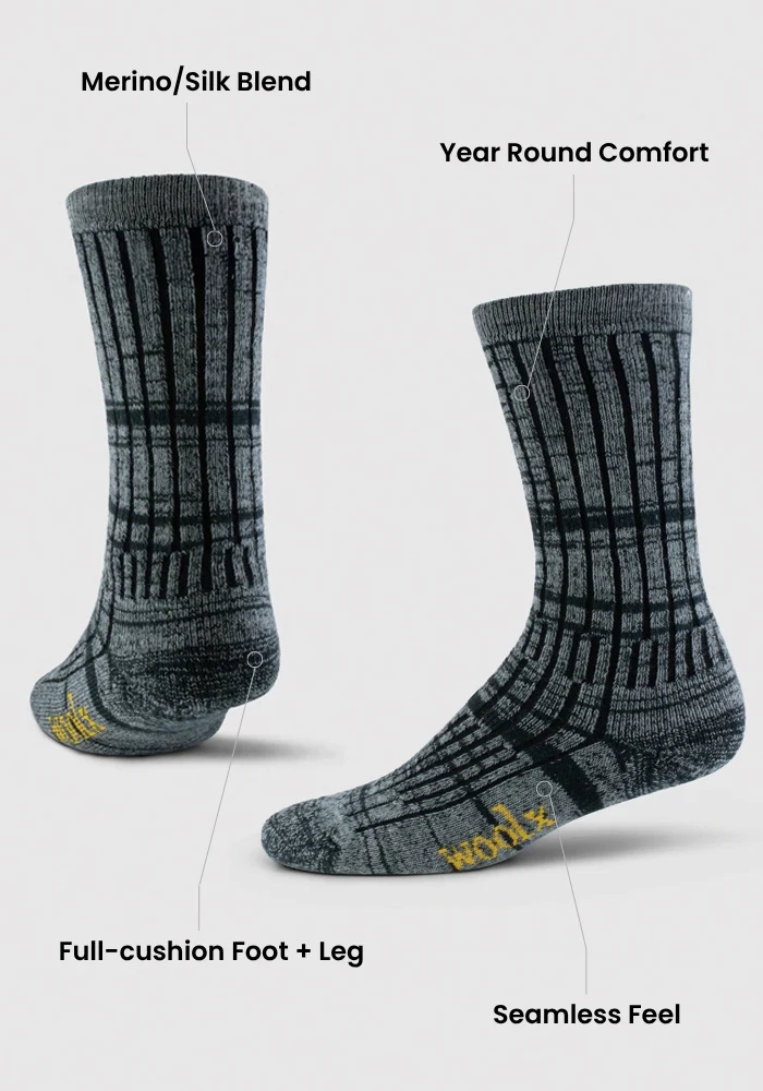 Womens Joey Mid Calf Socks - Warm Violet - Image 3