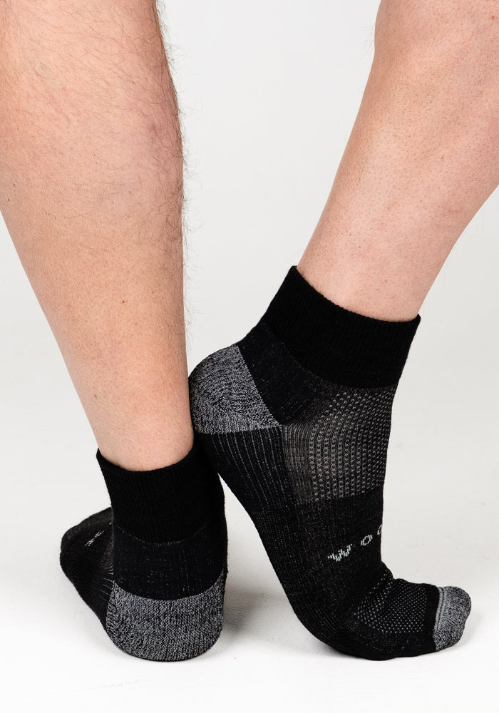 Mens Rambler Ankle Sock - Black Pepper - Image 5