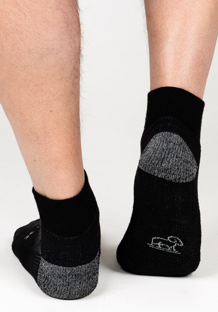 Mens Rambler Ankle Sock - Black Pepper - Image 6