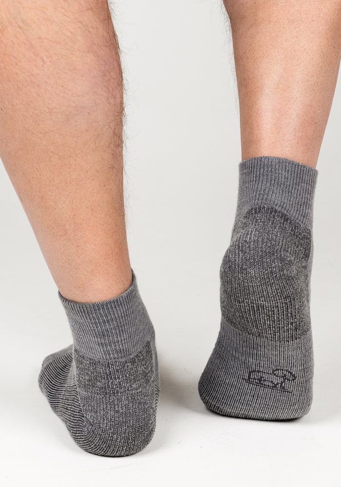 Mens Rambler Ankle Sock - Pebble - Image 7