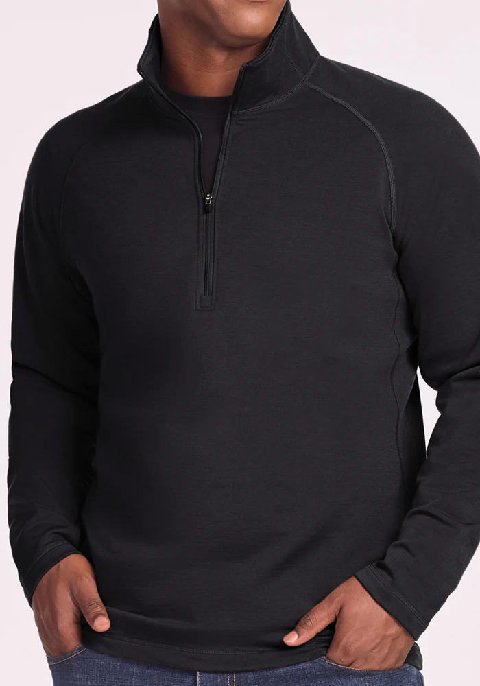 Blizzard 1/4 Zip - Black - Image 4