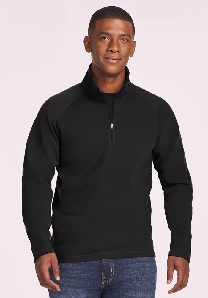 Blizzard 1/4 Zip - Black
