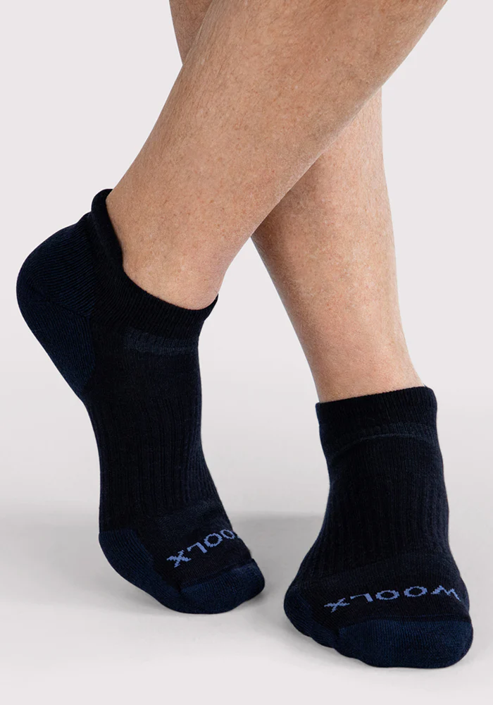 Mens Rowan No Show Socks - Deep Night - Image 5