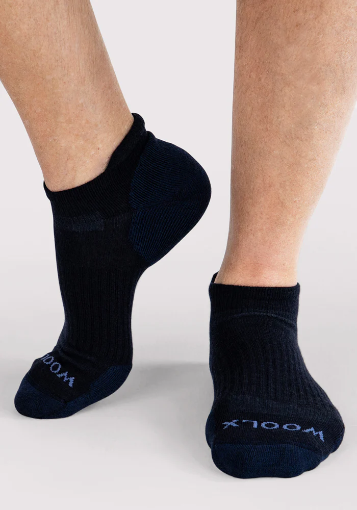 Mens Rowan No Show Socks - Deep Night - Image 6