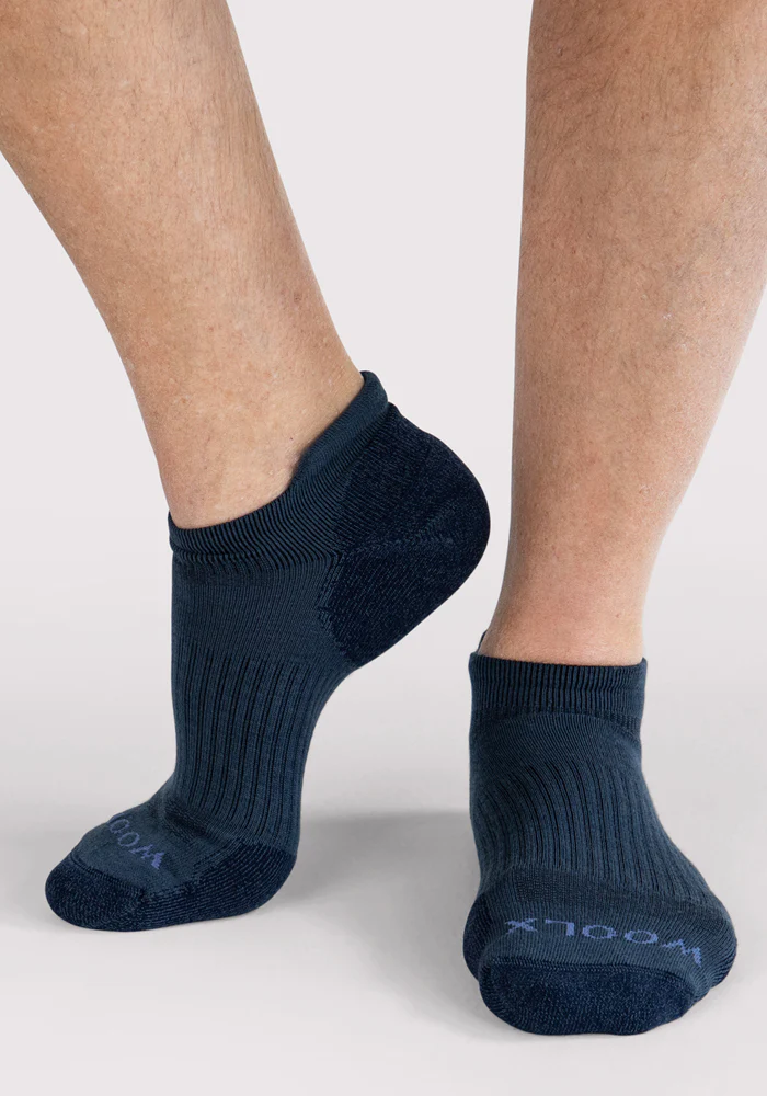 Mens Rowan No Show Socks - Evening Tide - Image 4