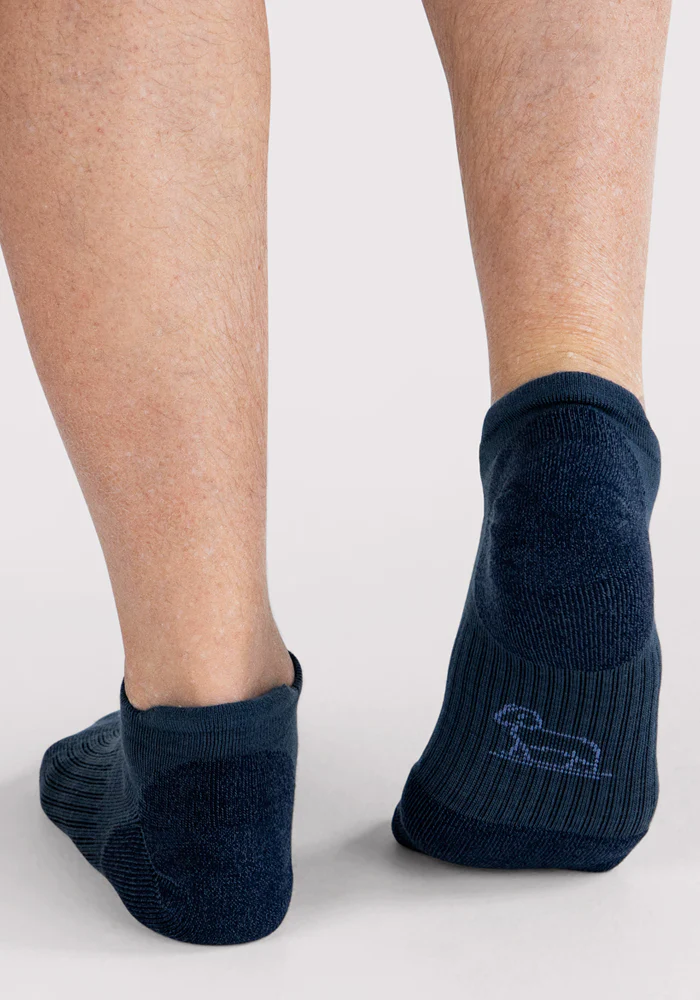Mens Rowan No Show Socks - Evening Tide - Image 7