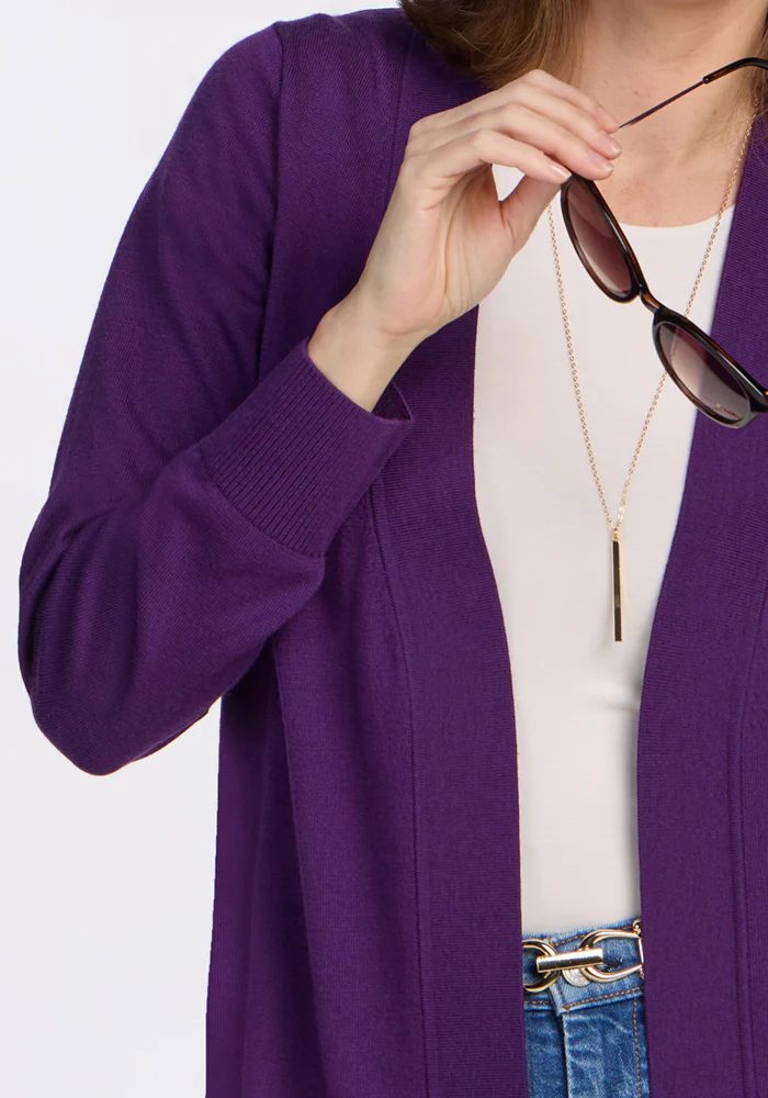 Macie Sweater - Plum Crush - Image 2