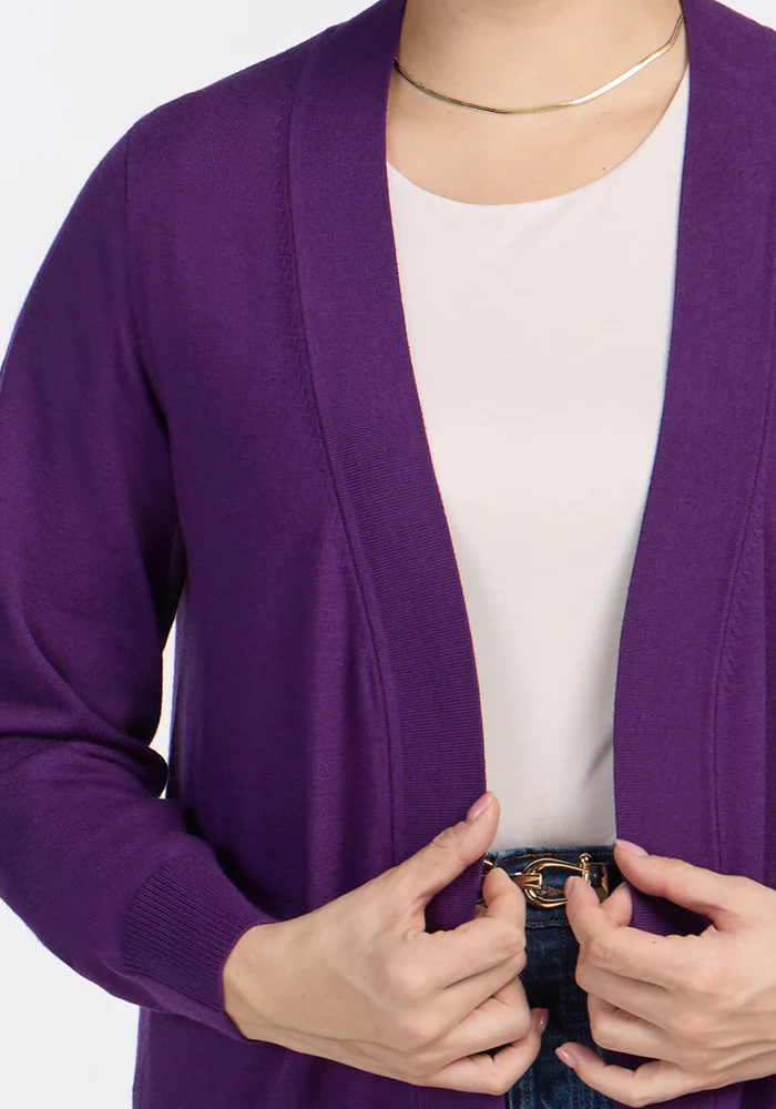 Macie Sweater - Plum Crush - Image 8