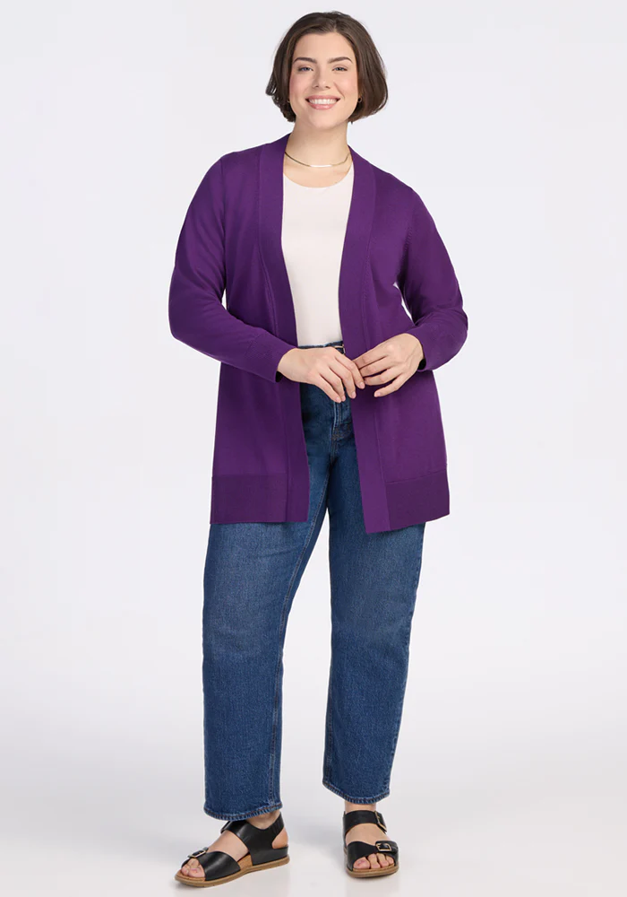 Macie Sweater - Plum Crush - Image 9