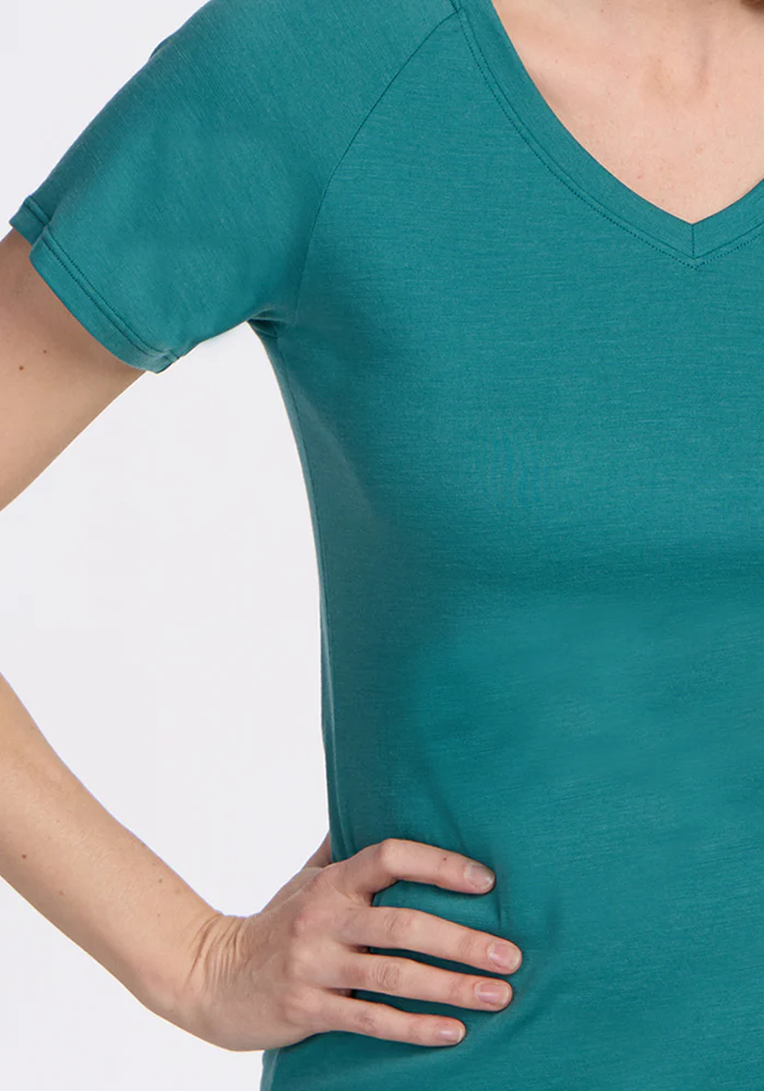 Mia V Neck - Surfside - Image 3