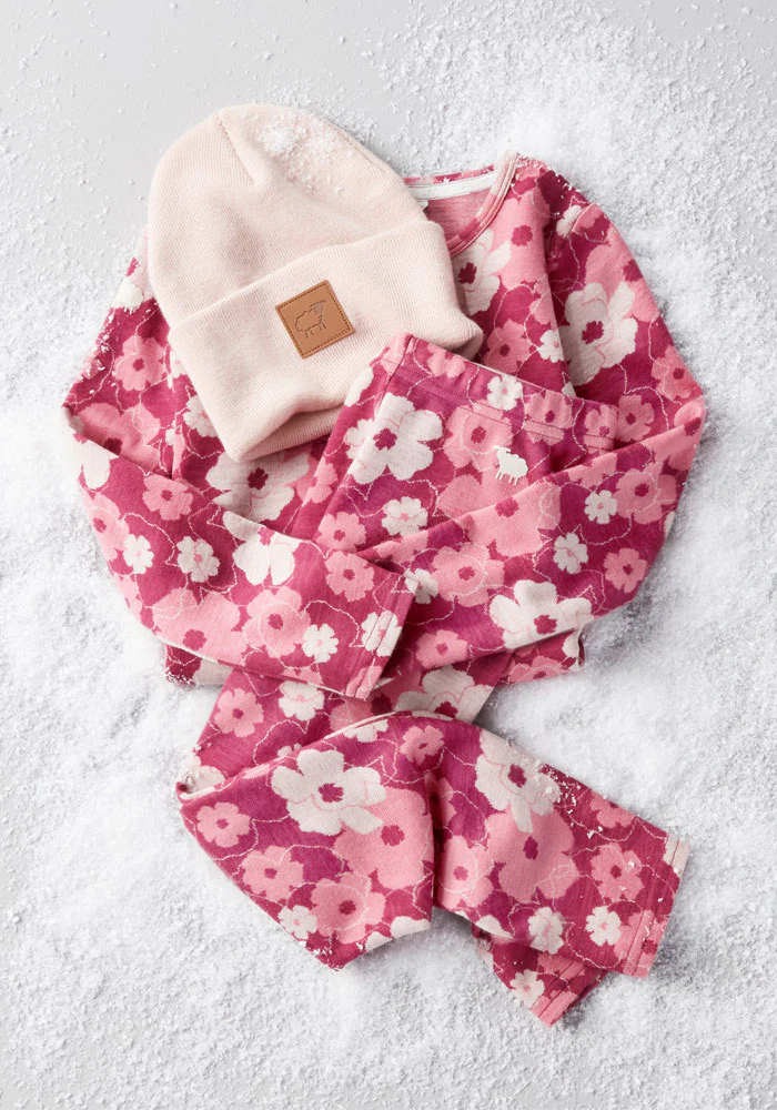 Kids Explorer Base Layer Top - Rosie Posie - Image 19
