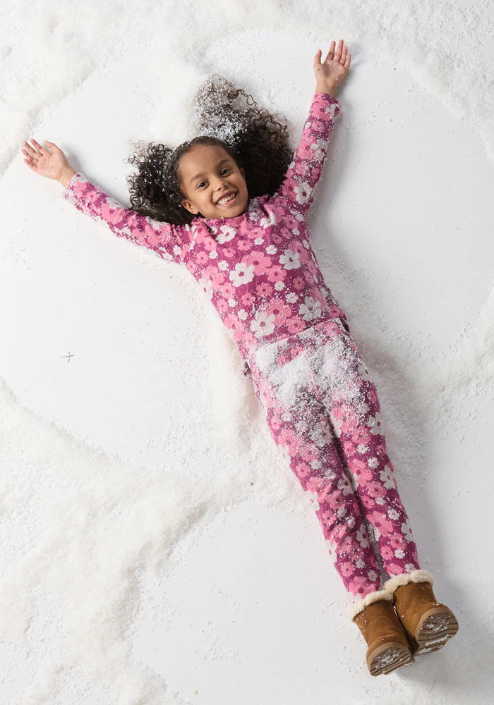 Kids Explorer Base Layer Top - Rosie Posie - Image 20