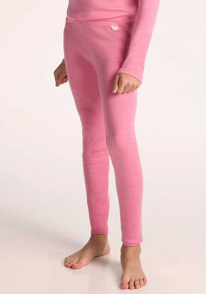 Kids Explorer Base Layer Bottoms - Pinky Promise - Image 10