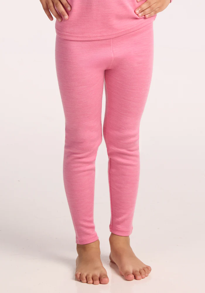 Kids Explorer Base Layer Bottoms - Pinky Promise - Image 12