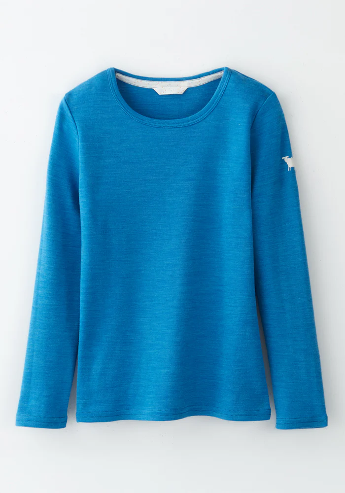 Kids Explorer Base Layer Top - Blue Razz - Image 21