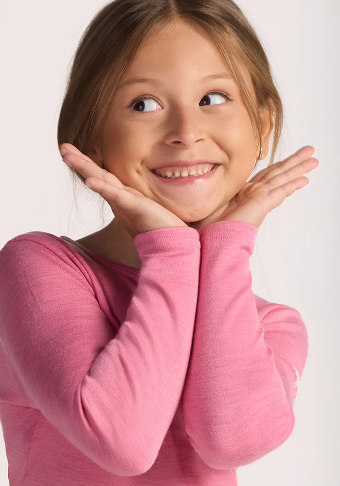 Kids Explorer Base Layer Top - Pinky Promise - Image 10