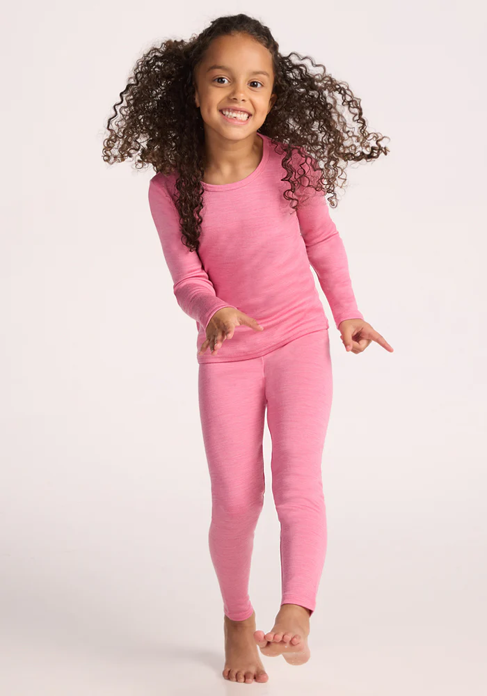 Kids Explorer Base Layer Top - Pinky Promise - Image 6