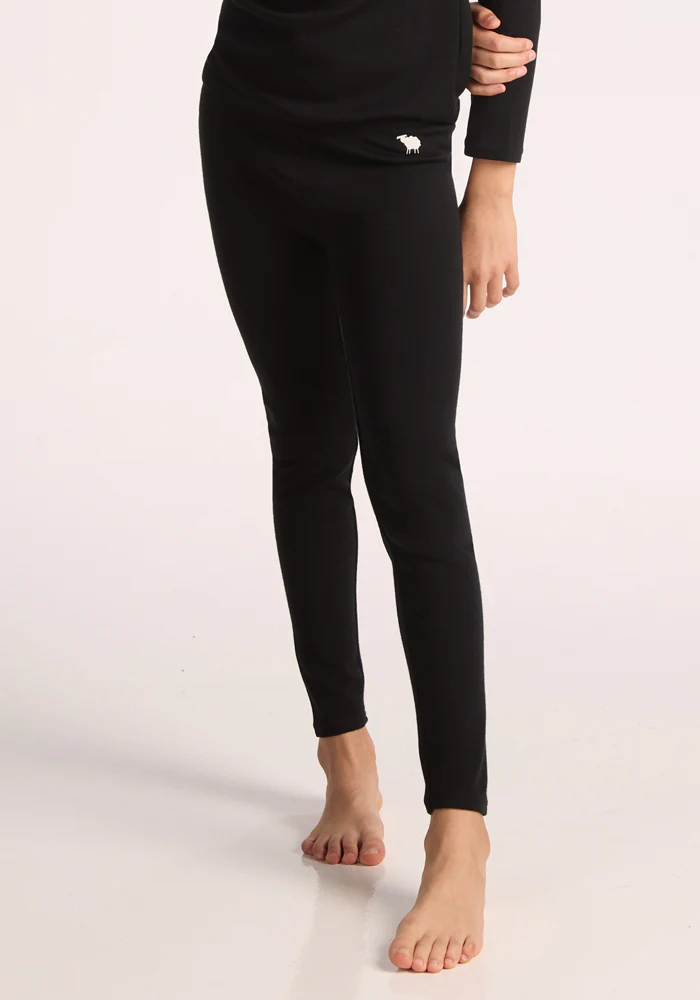 Kids Explorer Base Layer Bottoms - Black - Image 14