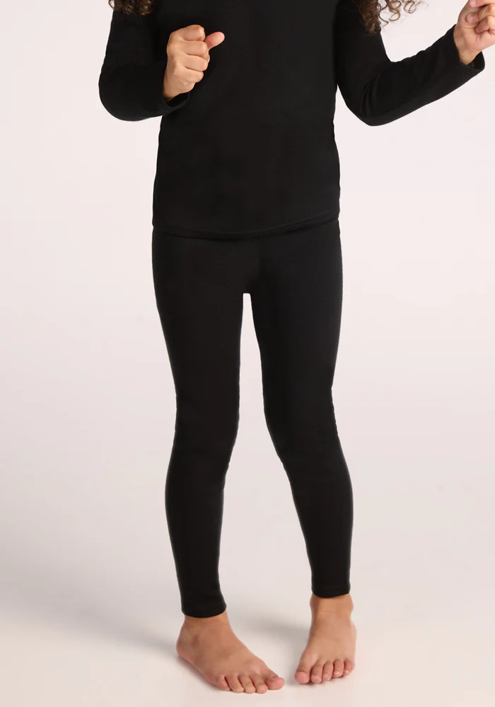 Kids Explorer Base Layer Bottoms - Black - Image 22