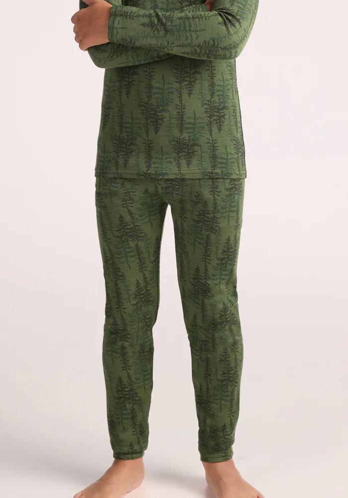 Kids Explorer Base Layer Bottoms - Forest Friends - Image 12