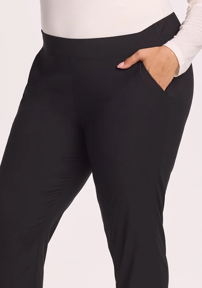 Nicole Tall Ankle Pant - Black - Image 3