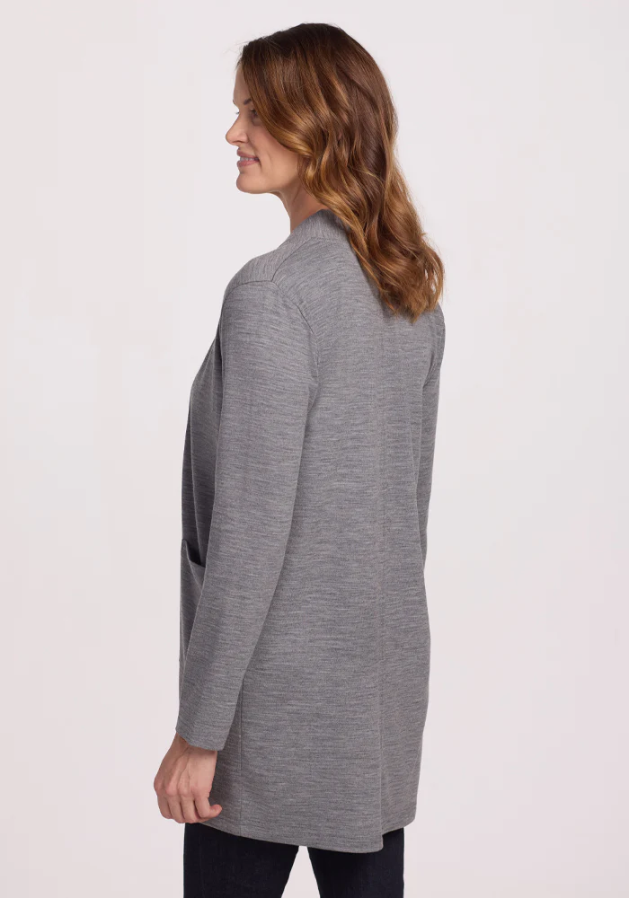 Paisley Cardigan - Graphite Heather - Image 15