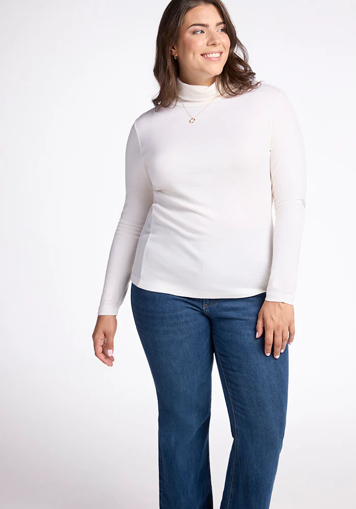 Peyton Turtleneck - Buttercream - Image 13