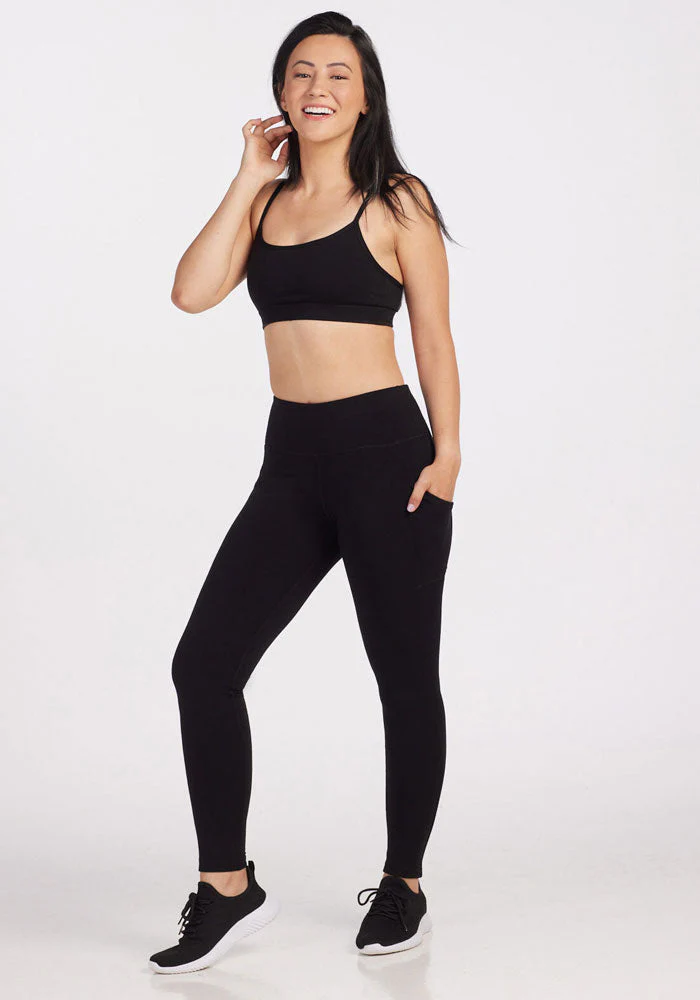 Piper Pocket Leggings - Black - Image 3