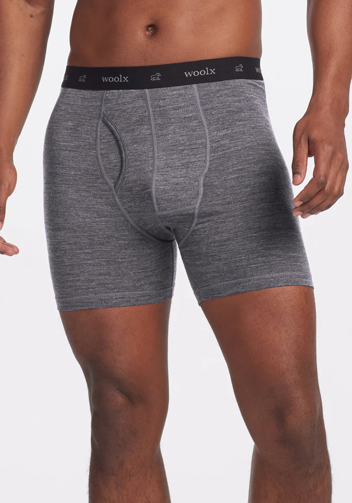 Reaction Boxer Briefs - Graphite Heather